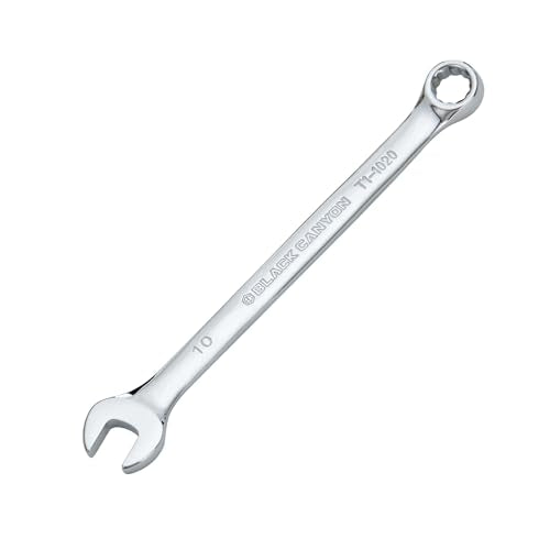 BLACK CANYON 19mm Combination Wrench, 12-Point Box End & Hex Opening (10 mm) - size: 10 mm