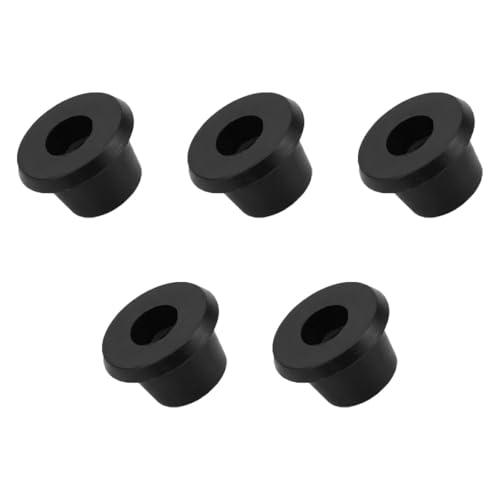smilfuy 5PCS 8mm Flat-Head Hydraulic Bottle Jack Floor Jack Oil Filler Plug | Rubber Hydraulic Filler Bung for Oil Reservoir Hole, Horizontal Jack Hydraulic Top Pressure Rod for Oil Reservoir - size: Flat-5PCS