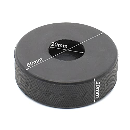 AUTOXBERT Bottle Jack Rubber Pad Anti-Slip Adapter Support Block Car Lift Tool for Most 2 Ton Bottle Jacks Jacking Points Universal Repair - size: 20MM