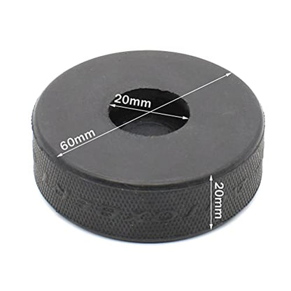 AUTOXBERT Bottle Jack Rubber Pad Anti-Slip Adapter Support Block Car Lift Tool for Most 2 Ton Bottle Jacks Jacking Points Universal Repair - size: 20MM
