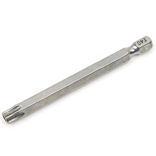 Yakamoz 11 Pcs Magnetic T6-T40 Torx Head Screw Driver Bit Set Security Tamper Proof Star 6 Point Screwdriver Drill Bits Tools with 1/4 Inch Hex Shank | 3 Inch Length - color: 11pcs/ 75mm
