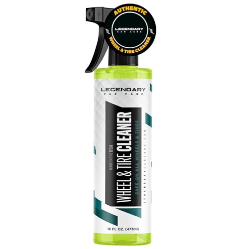 Legendary Wheel Cleaner Spray 16oz - Deep Cleaning Formula for All Wheel & Rim Finishes - Removes Brake Dust, Dirt & Grime