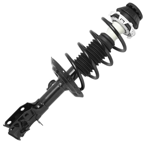 Detroit Axle - 2 Front Quick Struts for 2009 2010 2011 2012 2013 2014 Honda Fit [Excludes Electric Models], Complete Struts with Coil Spring Assembly Replacement Install Ready Strut Suspension Shock - size: 11311_11312/Pair