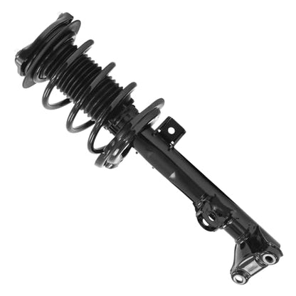 Detroit Axle - 2 Front Struts for 2010-2014 Mercedes-Benz E350, 2015-2017 E400, Complete Struts with Coil Spring Assembly Replacement Suspension Ready Strut Shock - size: 11750x2/Pair