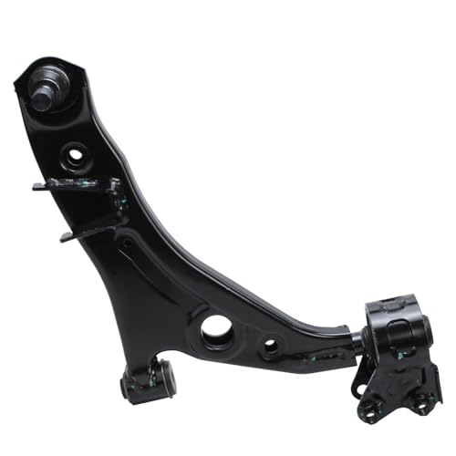 Detroit Axle - Front Steering Knuckles Lower Control Arms with Ball Joints Replacement for 2007-2014 Ford Edge 2007-2015 Lincoln MKX - 4pc Set - size: 4CU47883/4PC