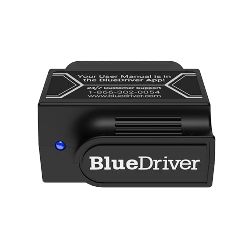 BlueDriver Bluetooth Pro OBDII Scan Tool for iPhone & Android - No Subscription Fee - OBD2 Car Scanner and Code Reader - Diagnose Check Engine, ABS, SRS, Airbag & 7000+ Issues on Vehicles 1996+ - size: Pro