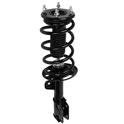 Detroit Axle - 2pc Front Struts for Ford Explorer 2013-2019, Complete Strut w/Coil Spring 2014 2015 2016 2017 2018 Replacement Suspension Quick Install Ready Strut Shock Assembly - size: 2Q1700170/Pair