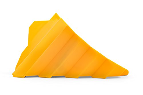 Camco X-Large Big Yellow Chock - Heavy Duty Trailer Wheel Chock Features Honeycomb Design for Extra Strength and Durability So You Can Re-Hitch in Confidence - Use w/Tires up to 30-inches - 44419 - size: Extra Large