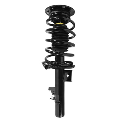Detroit Axle - 2 Front Struts for 2007-2016 Volvo S80 2008-2016 V70 XC70, 2009 2010 2011 2012 2013 2014 2015 Struts with Coil Spring Assembly Replacement Suspension - size: 11493_11494/Pair