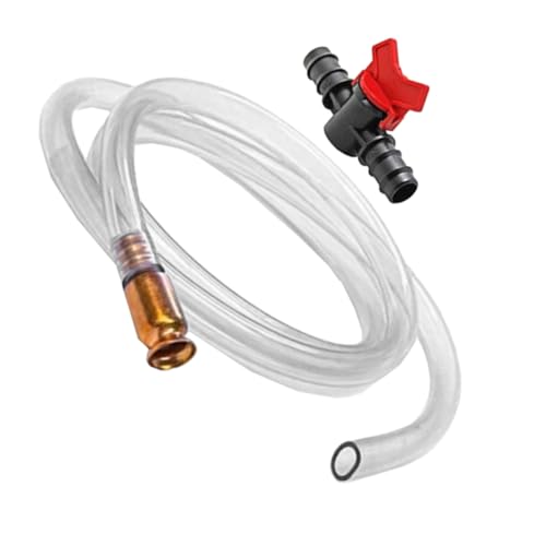 SOLUSTRE Automatic Water Pipe Kit Gas Siphon Pump Fuel Transfer Hose Oil Siphon Hose Versatile Easy to Use