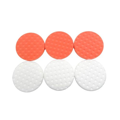 CCS Smart Pads Dual Action Foam Pad Combo | 2-Step Compounding & Polishing for Paint Correction | Cut & Polish with Ease | 3 White & 3 Orange Pads | LC-65-CPKIT-FBA | 6.5 in.