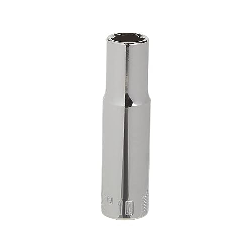 CRAFTSMAN Deep Socket, Metric, 3/8-Inch Drive, 10mm, 6-Point (CMMT44426) - size: 10 MM