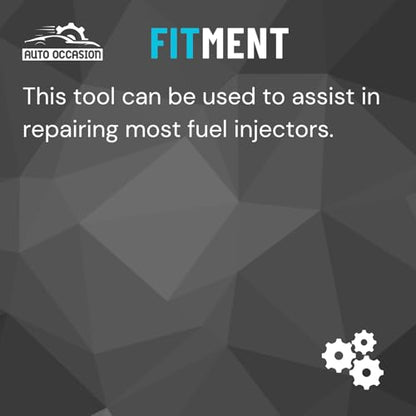 Fuel Injector Repair Tool Pintle Cap Filter Kit | Includes removal tool, long & short pintle caps, and micro filter baskets