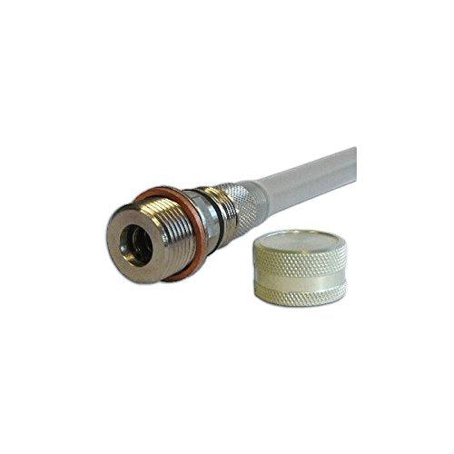 Stahlbus Oil Drain Valve Plug 3/4 inches-16UNFx12mm Steel - CLEAN, EASY, NO TOOL Oil Change - Includes Oil Drain Plug, Washer, Cap, Connector, Silicone Hose - size: 3/4 inches-16UNFx12mm