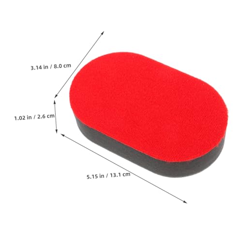 Holibanna Car Wax Applicator Pads and Tire Shine Brushes 4pcs Set Soft Sponge Cleaning Tools for Car Tire Polishing and Waxing Automotive Exterior Care