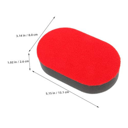 Holibanna Car Wax Applicator Pads and Tire Shine Brushes 4pcs Set Soft Sponge Cleaning Tools for Car Tire Polishing and Waxing Automotive Exterior Care