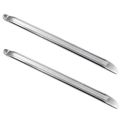 10" Tire Spoons Tire Iron Bike Tire Levers- 2Pcs Heavy-Duty Steel Tire Removal & Changing Tool for Motorcycle, Bicycle, Lawn Mower, Scooter, Small Vehicles