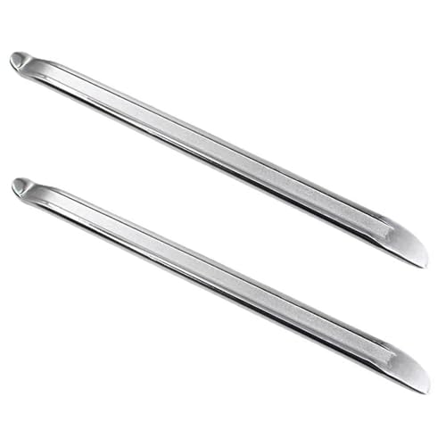 10" Tire Spoons Tire Iron Bike Tire Levers- 2Pcs Heavy-Duty Steel Tire Removal & Changing Tool for Motorcycle, Bicycle, Lawn Mower, Scooter, Small Vehicles