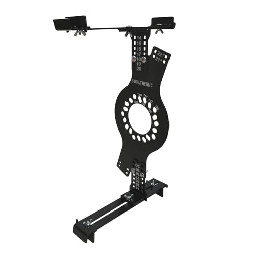 Wheel Fitment Simulator Tool, 14"-22" Tire Rim Size Measuring Mockup Offset Tool | Wheel Offset Measuring Tool, 5 Lug Metric - color: 5-Lug Metric