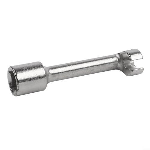Diesel Fuel Line Socket Set 1/2 Drive Flare Nut Wrench for Automotive Tube Pipe Repair, Open End Ring Sizes 12 14 16 17 18 19mm, Metal Hand Tool(12mm) - color: 12mm