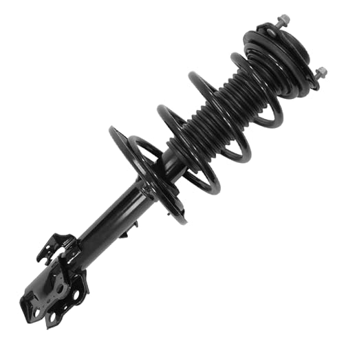 Detroit Axle - 2pc Front Struts for 2014-2019 Toyota Highlander [Excludes Sport Suspension], 2015 2016 2017 2018 Strut with Coil Spring Assembly Replacement Suspension Struts Shocks Assembly - size: 11647_11648/Pair