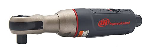Ingersoll Rand 1105MAX-D3 3/8" Drive Air Ratchet Wrench | Features up to 30 ft-lbs torque and 300 rpm, ideal for fastener installation and removal in tight spaces - style: 1105MAX-D3 3/8” Gray Drive Air Ratchet Wrench