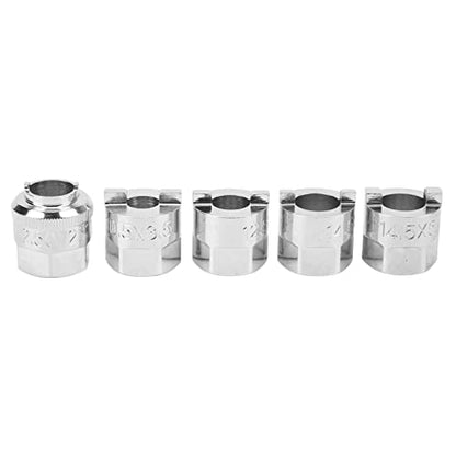 MAVIS LAVEN Strut Nut Socket Tool 5Pcs Front Suspension Shock Absorber Strut Nut Removal Kit with Carbon Steel Construction CClass W203 W209 CLK
