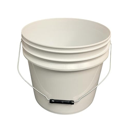 Heavy Duty Detailing Bucket (4 Gal) and Bucket Lid (for Car Wash, Boat, Truck, RV, Fishing & More) (Aqua Blue) - color: Aqua Blue
