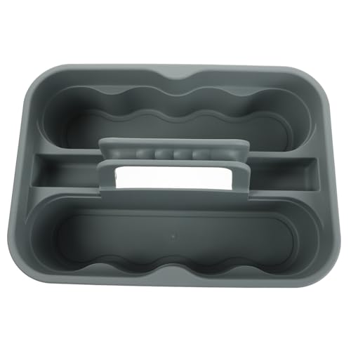 Cabilock Portable Plastic Cleaning Tote Basket with Handle Car Cleaning Supplies Organizer for Auto Detailing and Maintenance