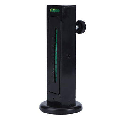 4 Wheel Positioning Magnetic Level Gauge, Wheel Alignment Tool with Camber Castor Adjustment, Magnetic Gauge for Brake Disc Alignment on Cars and Trucks (Black) - color: Black