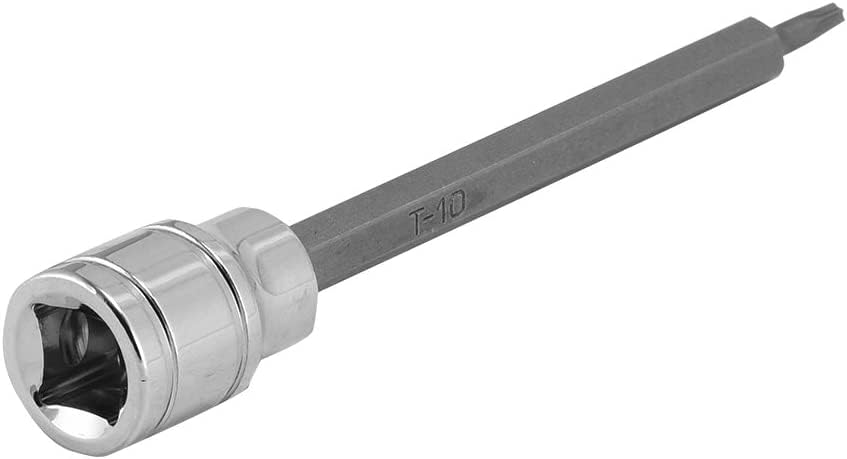 NEIKO 10080A 3/8” Drive Extra Long Torx Star Bit Socket Set | 7 Piece | T10 to T40 | 4-3/8” Length - size: 7 Piece, Extra-Long, style: Torx