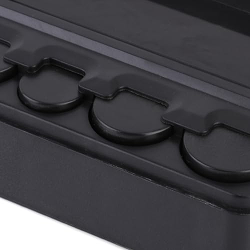 Car Holder, Portable Organizer Storage Box, Plastic Change Holder, 11.5x4x3.6 Inches for Car, Truck, and Home