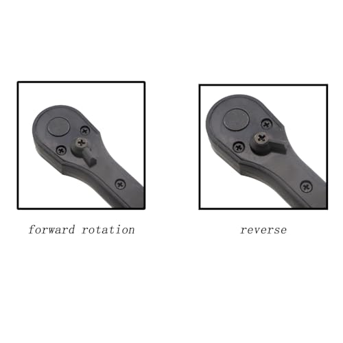 4PCS 3 in 1 Carbon Steel Ratchet Drill Chuck Wrench Replacement Tool Set Non Slip Handle Suitable for Electric Drilling Tool and Automotive/Home Maintenance