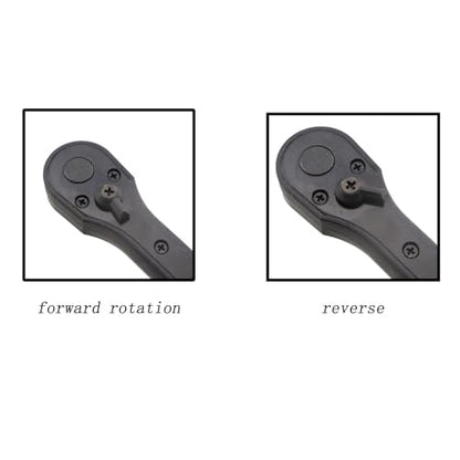 4PCS 3 in 1 Carbon Steel Ratchet Drill Chuck Wrench Replacement Tool Set Non Slip Handle Suitable for Electric Drilling Tool and Automotive/Home Maintenance