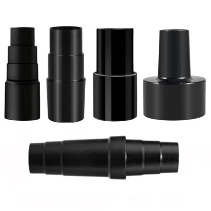 Universal Vacuum Hose Adapter Kit Reducer Attachment Set,Shop Vac Vacuum Hose Adapter 1 1/2 to 1 1/4 inch, 1 3/8 inch to 1 1/4 inch
