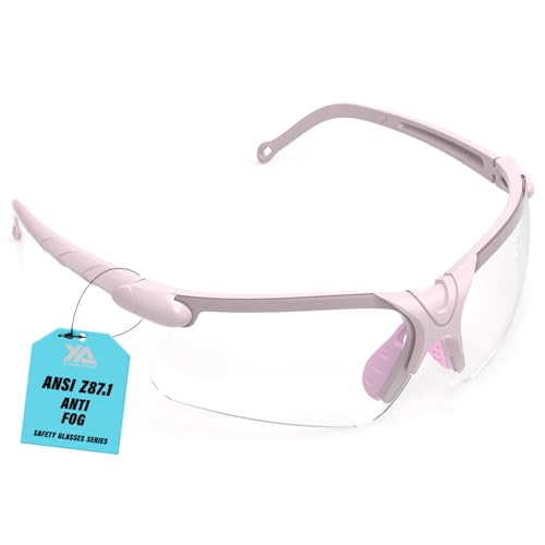 xaegistac Shooting Glasses with Case-Safety Glasses Anti Fog | Z87.1 Certificated Impact Resistance Safety Glasses for Hunting Shooting Sports - color: Multicolor