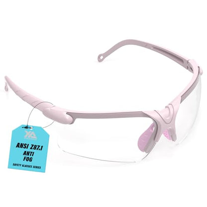 xaegistac Shooting Glasses with Case-Safety Glasses Anti Fog | Z87.1 Certificated Impact Resistance Safety Glasses for Hunting Shooting Sports - color: Multicolor