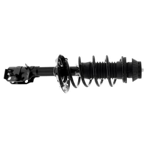 Detroit Axle - Front Struts for 2015 2016 2017 2018 2019 Honda Fit, Complete Strut with Coil Spring Quick Install Ready Replacement Suspension Struts Shocks Assembly - size: SR4551_SR4552/Pair
