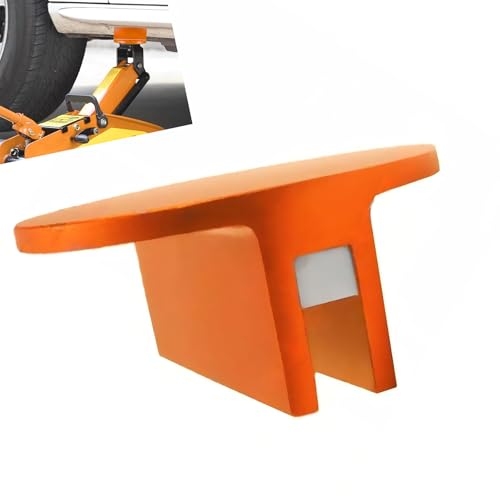 Universal Magnetic Jack Pad, 0.37" Aluminum Grooved Pinch Weld Jack Adapter, Jacking Pad Weld Frame Rail Adapter, Car Lifting Pucks