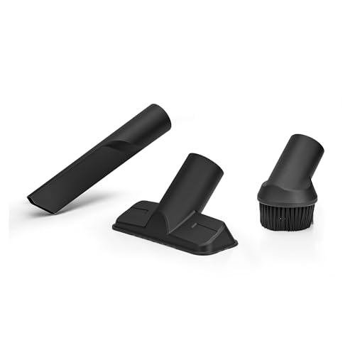 Shop-Vac 3-PC Nozzle Kit, 1-7/8 Inch Diameter for Wet/Dry Vacuum, Includes Gulper, Crevice Tool and Round Brush