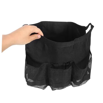 ABOOFAN 5 Gallon Bucket Tool Organizer Bag Multiple Pockets Waterproof Car Wash Tool Storage Caddy for Fishing and Outdoor Use Heavy-Duty Bucket Pouch for Garden and DIY Projects