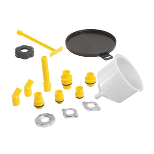Spill Coolant Filling Funnel Kit for Radiator Bleeding Essential Tool for Antifreeze and Coolant Transfer Automotive Maintenance