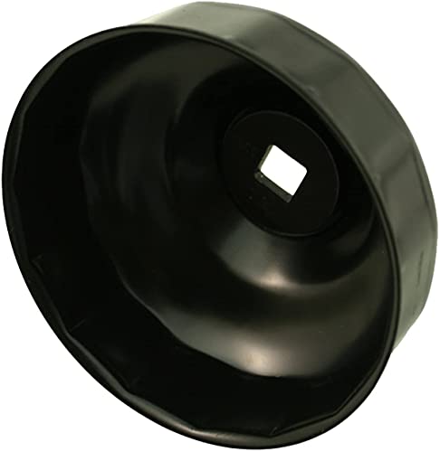 CTA Tools A266 Cap-Type Oil Filter Wrench - 88mm x 15 Flute - Professional Grade, Black Finish, Precision-Stamped, Deep-Reach, 3/8-Inch Drive, Oil Filter Wrench - size: 88mm x 15 Flute