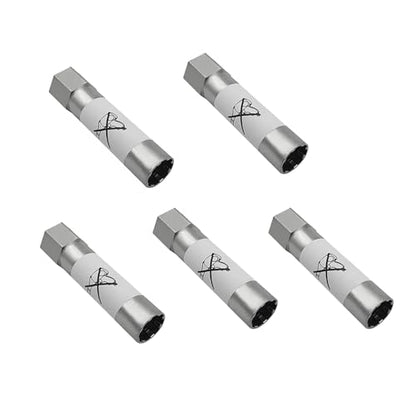5 Pcs 8-Spline Lug Nut Key Lock Tool 65100 for Cars 13/16'' Hex, Wheel Lock Key Replacement for Spline Lug Nuts - color: 5Pcs