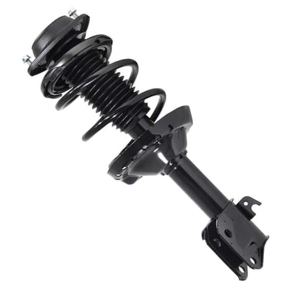 Detroit Axle - 2pc Front Struts for 2004 2005 2006 2007 Subaru Impreza [Sedan], Struts with Coil Spring Assembly Replacement Suspension - size: 11197_11198/Pair
