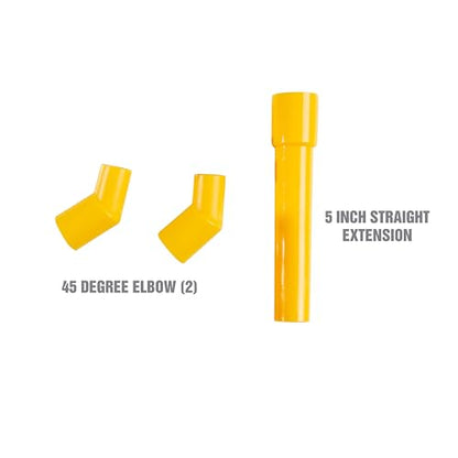 OEMTOOLS No-Spill Coolant Funnel Kit, Dual Mode 7" LED Work Light, 15 Piece Fluid and Oil Funnel Set, 600LM LED Flashlight, Allows Access to Hard-to-Reach Radiators
