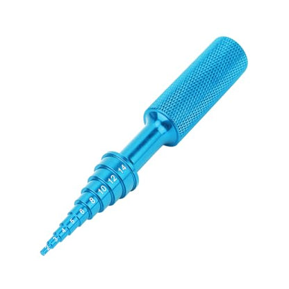 RC Car Bearing Tool Aluminum Alloy RC Car Bearing Steering Hub Carrier Removal Tool RC Car Part 2/3/4/5/6/8/10/12/14mm (Blue) - color: Blue