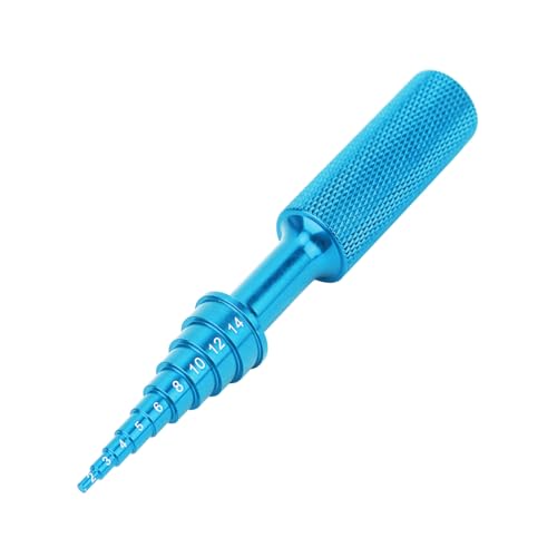 RC Car Bearing Tool Aluminum Alloy RC Car Bearing Steering Hub Carrier Removal Tool RC Car Part 2/3/4/5/6/8/10/12/14mm (Blue) - color: Blue