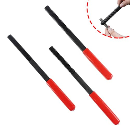 3Pcs Thread File Set, Thread Restoring Chaser Files Metric and SAE | Thread Restorer File Set High Carbon Steel Thread Repair Tool for Thread Repair File Set, Thread Cleaner Tool - size: 3pcs Thread File