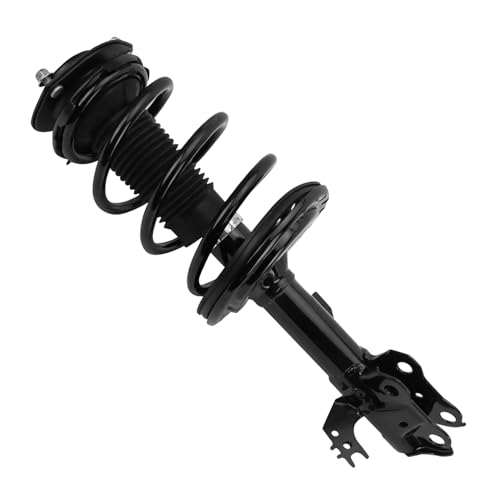 Detroit Axle - 4pc Front Struts Control Arms for 2013-2015 Toyota Avalon | [2.5L], 2 Struts with Coil Spring Assembly 2 Lower Control Arms with Ball Joints 2014 Replacement Suspension Kit - size: 4CQ472345/Big Kit